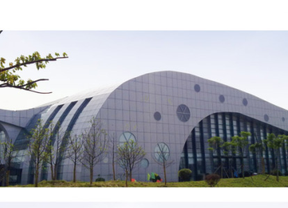 瑞昌会议中心外景网架工程